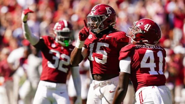 Alabama edge defender Dallas Turner